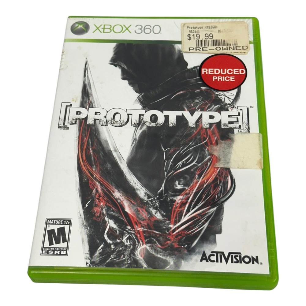 Prototype Xbox 360 2009 CIB Complete w Manual Scratched Untested Activision